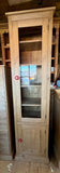 ^1 Door Glazed over 1 Solid Door Display Cabinet