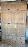 ^3 Door Triple Wardrobe with Drawers