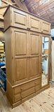 ^3 Door Triple Combination Wardrobe with Drawers