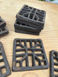 BULK LOT -Cast Iron Drain/Vent Cover Plates   ***CLEARANCE***    COLLECTION ONLY