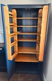 **THIS ONE IS IN STOCK** available NOW - Larder Pantry Cupboard 2 Door Fully Shelved with Spice Racks 90 cm wide x 50 cm x deep x 190 cm high