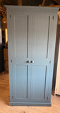 Larder Pantry Cupboard 2 Door Fully Shelved with Spice Racks 📢 Add to your CART to reveal the LOWEST price.