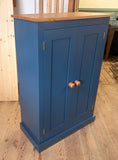 Low Hallway 2 Door Shoe Cupboard - Shaker Style to match our Tall Hall Cupboard (40 cm deep)