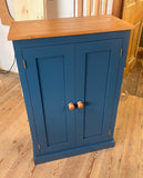 Low Hallway 2 Door Shoe Cupboard - Shaker Style to match our Tall Hall Cupboard (35 cm deep)