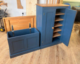 *2 Panelled Storage Box - to match our 2 Door Hall and Larder Cupboards (35 cm deep)