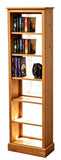 BESPOKE Open Back Solid Pine ROOM DIVIDER Bookcase - 78" High with Adjustable Shelves ROOM DIVIDER