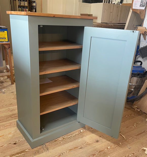 **Shaker Style Low NARROW 1 Door Hallway Shoe Cupboard - to match our Tall Hall Cupboard (35 cm deep) *NEW PRODUCT*