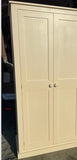 DELIVERED BEFORE CHRISTMAS - IN STOCK **3 Door Hall, Utility Room, Cloak Room Coat & Shoe Storage Cupboard (35 cm deep) - CHOOSE YOUR COLOUR