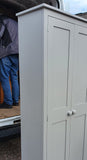 ^4 Door, 2 Drawer Storage Cupboard and Extra Top Box Storage - Fully Shelved - 176 cm wide (40 cm deep)