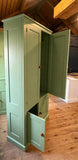 Panelled Hallway, Cloak Room 2 Door Storage Cupboard with Coat Hooks and 2 Door Lower Shoe Cupboard with or without TOP BOX (35 cm deep)