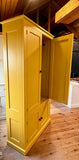 Panelled Hallway, Cloak Room 2 Door Storage Cupboard with Coat Hooks and 2 Door Lower Shoe Cupboard with or without TOP BOX (35 cm deep)