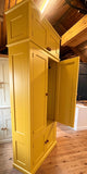 Panelled Hallway, Cloak Room 2 Door Storage Cupboard with Coat Hooks and 2 Door Lower Shoe Cupboard with or without TOP BOX (35 cm deep)