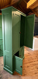 Panelled Hallway, Cloak Room 2 Door Storage Cupboard with Coat Hooks and 2 Door Lower Shoe Cupboard with or without TOP BOX (35 cm deep)