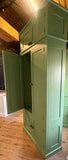 Panelled Hallway, Cloak Room 2 Door Storage Cupboard with Coat Hooks and 2 Door Lower Shoe Cupboard with or without TOP BOX (35 cm deep)