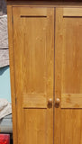 ^SPLIT 8 Door Larder, Utility Room, Kitchen Storage Cupboard with Spice Racks (40 cm deep)