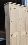 ^NEW DESIGN 4 Door WINE RACK Larder, Utility Room, Kitchen Storage Cupboard with or with-out Spice Racks (40 cm deep)