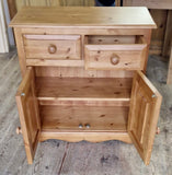 *SIDEBOARD 2 Door 2 Drawer - Shallow depth  (13" deep)