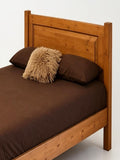 Solid Pine Bed Frame with Low Foot Board