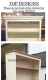 Traditional Cornice on our furniture