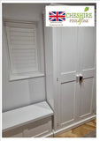 **2 Panelled Storage Box - to match our 2 Door Hall and Larder Cupboards (40 cm deep)