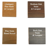 Dressing Table / DESK 6 Drawer Double Pedetal - Solid Wood