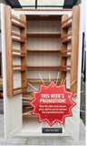 THIS WEEK'S SUPER DEAL *2 Door Larder Pantry Cupboard - Fully Shelved with Spice Racks 📢 Add to your CART to reveal the LOWEST price