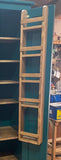 >Larder Pantry Cupboard with Spice Rack & Drawer - Narrow 1 Door - (40 cm Deep)