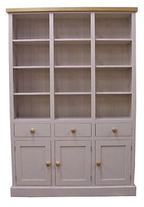 **Display Storage Cabinet with 3 Drawers, 3 Doors and Adjustable Shelves (12 individual display sections)