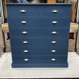 Solid Pine 2 over 5 Chest of Drawers - 36" wide