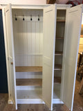 A 3 door coat and Shoe hall cupboard storage