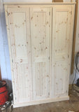 *3 Door Larder, Utility Room, Kitchen Storage Cupboard with Spice Racks (50 cm deep)