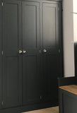 *3 Door Larder, Utility Room, Kitchen Storage Cupboard with Spice Racks (40 cm deep)