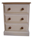 3 Drawer Wide Wellington Chest