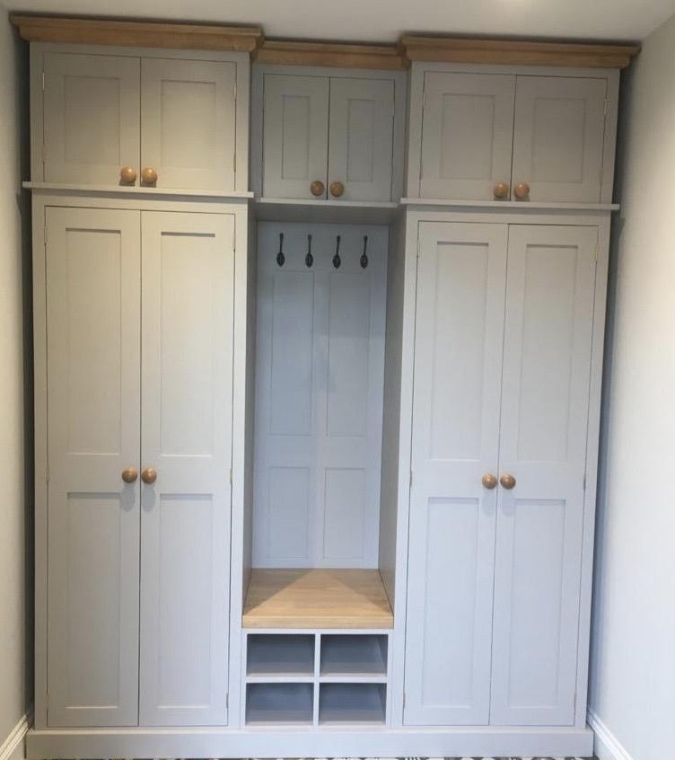 Door COMBINATION Hall, Utility/Cloak Room Cupboard with Coat