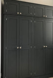 ~4 Door Hall Coat & Shoe or Toys Storage Cupboard, Hooks, Shelves and EXTRA TOP BOX Storage (40 cm deep) OPTION 1