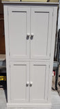 *2 Door over 2 Door Toys, Crafts, Kitchen Larder Pantry Storage Cupboard (40 cm deep)