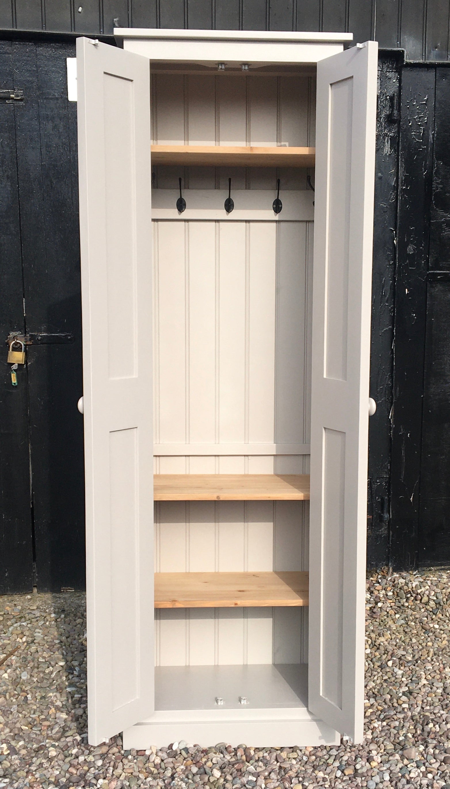 Hall cupboard shelf online