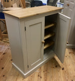 *Shaker Style 2 Door Low Hallway Cupboard - to match our Tall Hall Cupboard (35 cm deep)