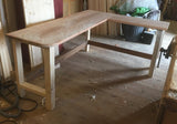 BESPOKE Rustic Reclaimed Timber and Painted Desk - EXAMPLE