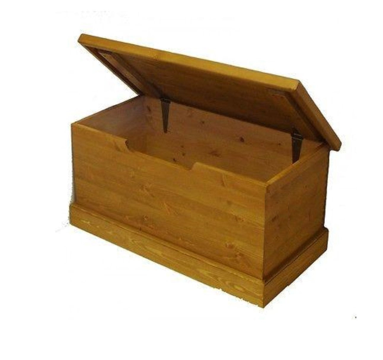 Blanket Box Solid Pine Toy Box Medium Cheshire Pine and Oak