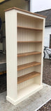 >Solid Pine Home Office / Study Bookcase - 78"h x 42"w - Adjustable Shelves