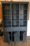 >Display Storage Cabinet with 3 Drawers, 3 Doors and Adjustable Shelves (3 or 12 individual display sections)