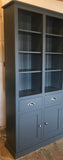 >Display Storage Cabinet with 2 Drawers , 2 Doors and Adjustable Shelves (8 individual display sections)
