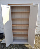 >FULLY SHELVED 80 cm wide - Hall, Utility Room, Cloak Room, Laundry, Toys Storage Cupboard (35 cm deep)