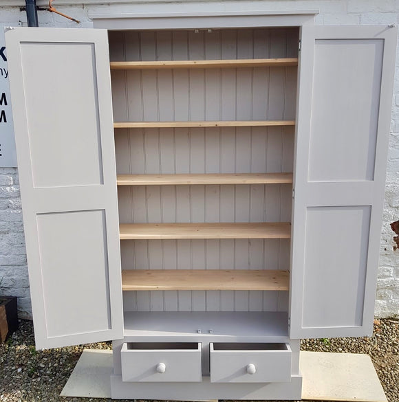 >100 cm wide - Kitchen, Hall, Utility Room, Cloak Room, Toys Storage Cupboard with 2 Drawers - (40 cm deep)