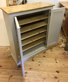*Shaker Style Low 2 Door Hallway Shoe Cupboard - to match our Tall Hall Cupboard (35 cm deep)