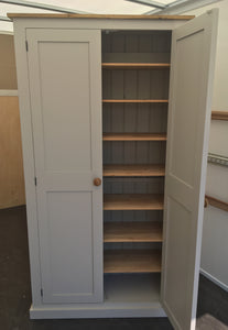 *FULLY SHELVED 100 cm wide - Hall, Utility Room, Cloak Room, Laundry, Toys Storage Cupboard (35 cm deep)