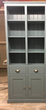>Display Storage Cabinet with 2 Drawers , 2 Doors and Adjustable Shelves (8 individual display sections)