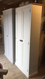 *DIY Finishing - RAW WOOD Kitchen Larder Pantry Cupboard (40 cm and 50 cm deep) Fully Shelved with Spice Racks