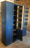 *3 Door Larder, Utility Room, Kitchen Storage Cupboard with Spice Racks (50 cm deep)